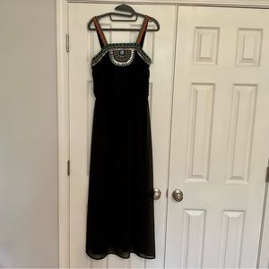 Lulumari Black Maxi Dress - Size Medium